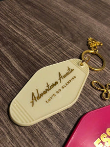 Vintage Hotel Key Chains