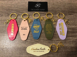 Vintage Hotel Key Chains