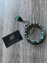 Load image into Gallery viewer, Abstract Beaded Key Fob, Key Ring Collection
