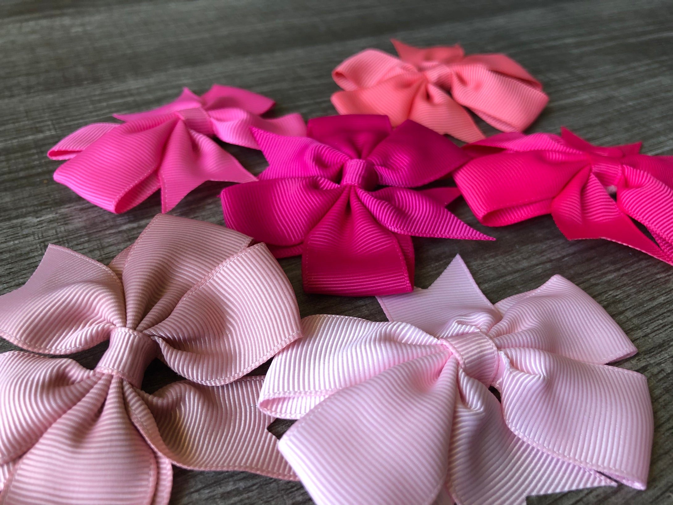 “Pretty In Pink”-Tiny Bow Collection